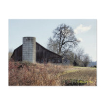 Grange et Silo - Carte postale