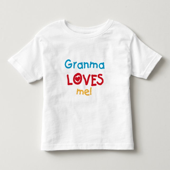 Granma aime mes t-shirts et cadeaux (Devant)