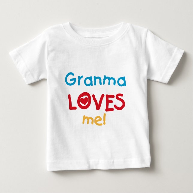 Granma aime mes t-shirts et cadeaux (Devant)
