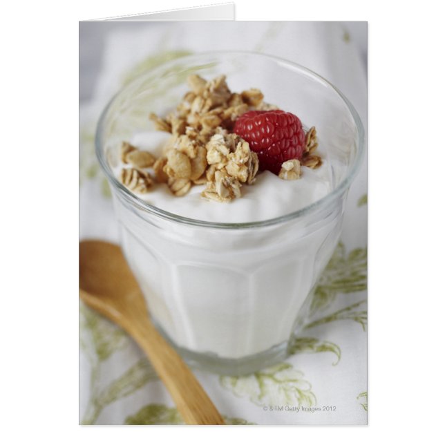 Granola, avoine, Toasé, Fruit, Berry, Framboise, (Devant)