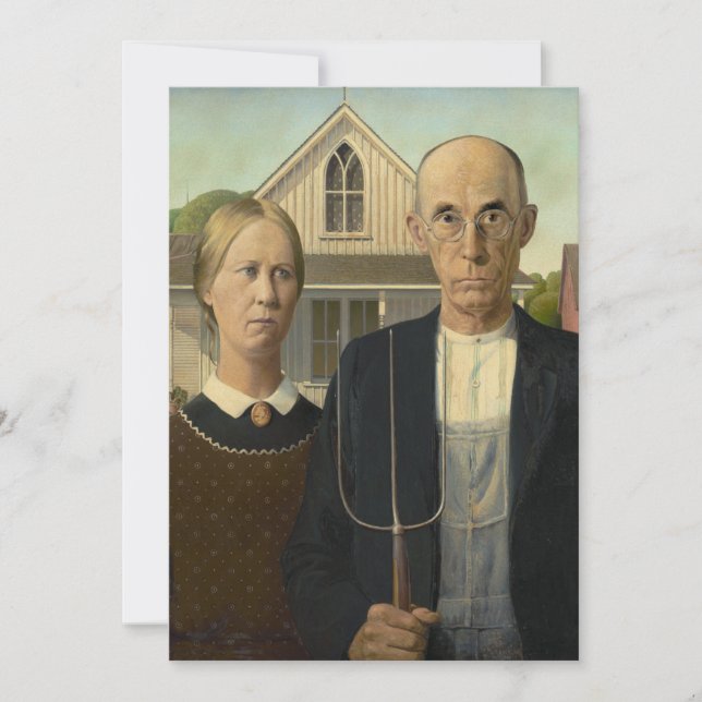 Grant Wood - gothique américain (Devant)