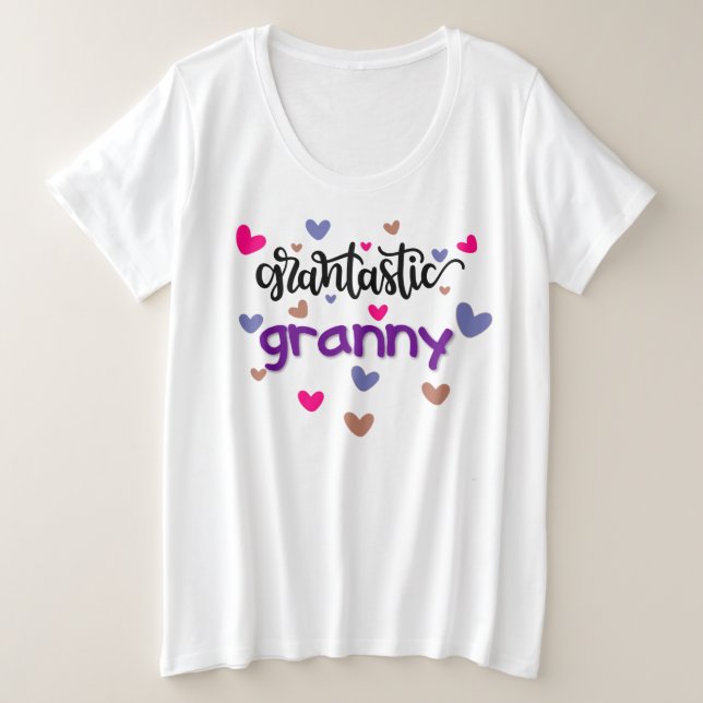 Grantastic Granny Heart Design (Design devant)