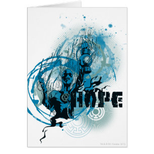 Graphique bleu 3 de lanterne