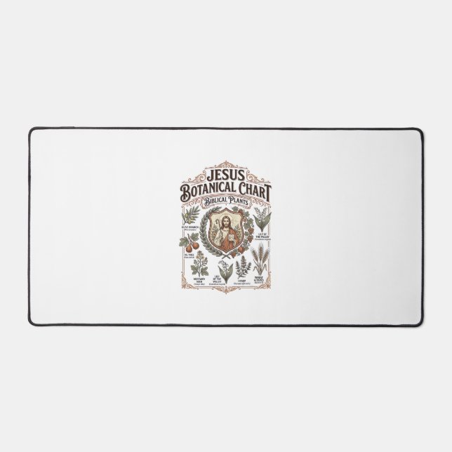 Graphique botanique de Jésus Plantes bibliques Jés (Recto)