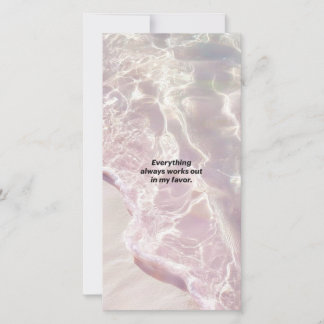 Graphique d'affirmation de manifestation