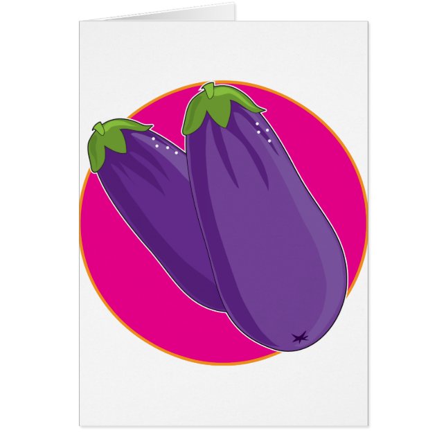 Graphique d'aubergine (Devant)