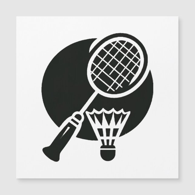 Graphique de badminton (Devant)