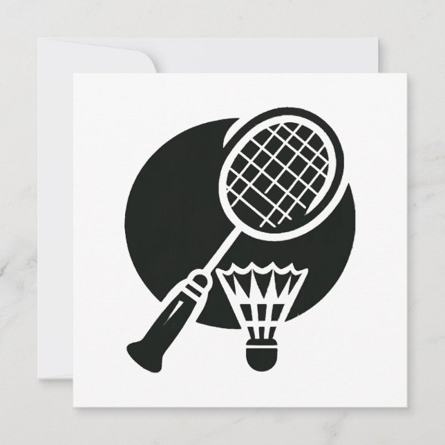 Graphique de badminton (Devant)