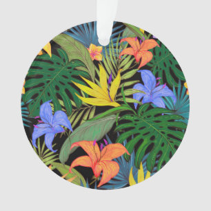 Graphique de fleur d'Aloha de Hawaii tropical