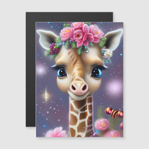 Graphique de Giraffe Bébé mignonne