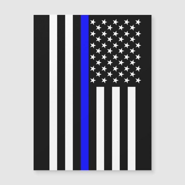Graphique de la ligne bleue mince sur un drapeau a (Devant)
