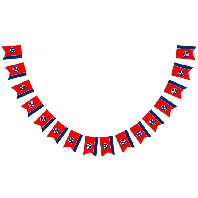 Graphique dynamique de drapeau d'état du Tennessee (Tout)