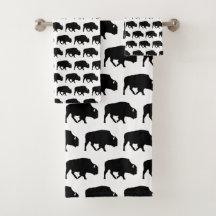 Graphique Motif de la silhouette de Buffalo