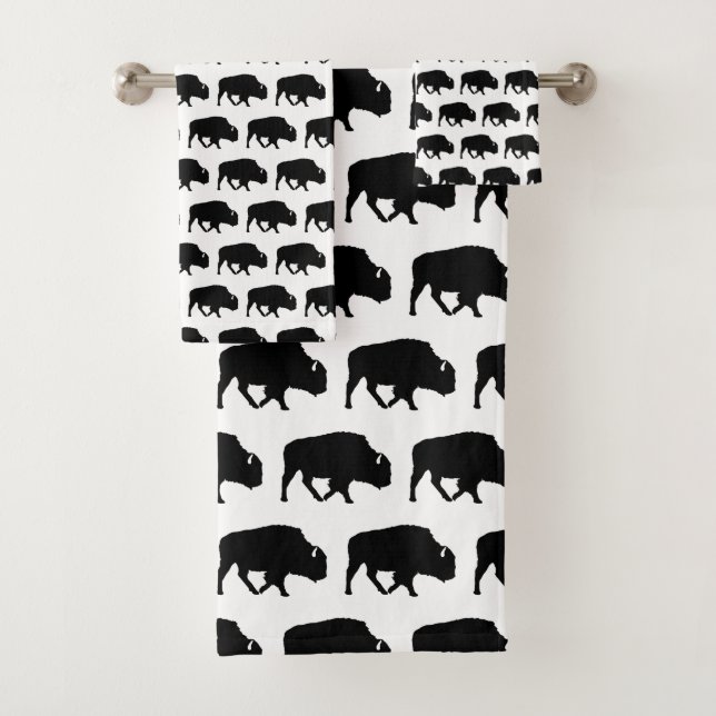 Graphique Motif de la silhouette de Buffalo (En situation)