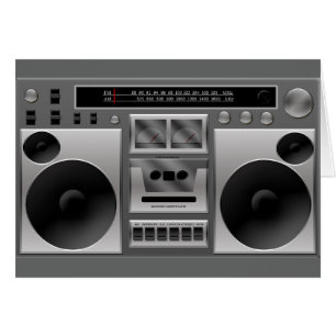 Graphique par radio de Boombox