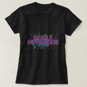 Graphiques de T-Shirt ZOYNK font la différence 004
