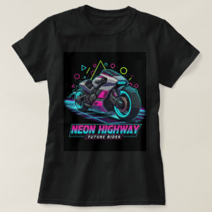 Graphiques de T-Shirt ZOYNK Neon Highway 0045194