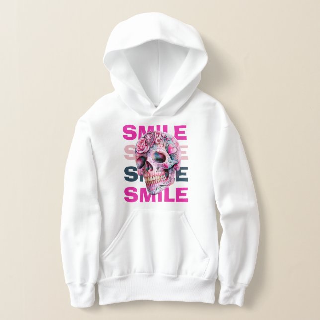 Graphisme Crâne Sourire (Poser)