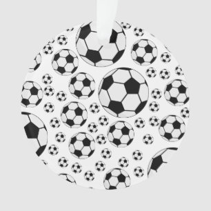 Graphisme de ballon de football classique Fan de s