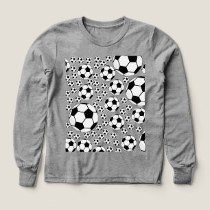 Graphisme de ballon de football classique Fan de s