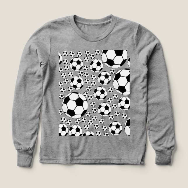 Graphisme de ballon de football classique Fan de s (Motif recto)