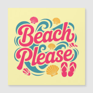 Graphisme Rétro « Beach Please » : Typographie Ros