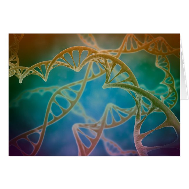 Grappe De Strands D'ADN (Devant horizontal)