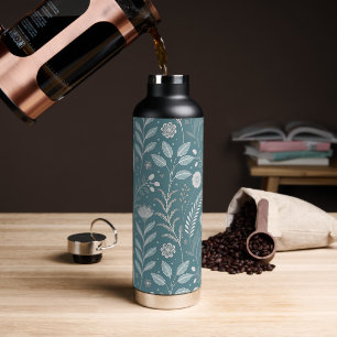 Gras Abstrait Texture 32 oz Bouteille d'eau stylis