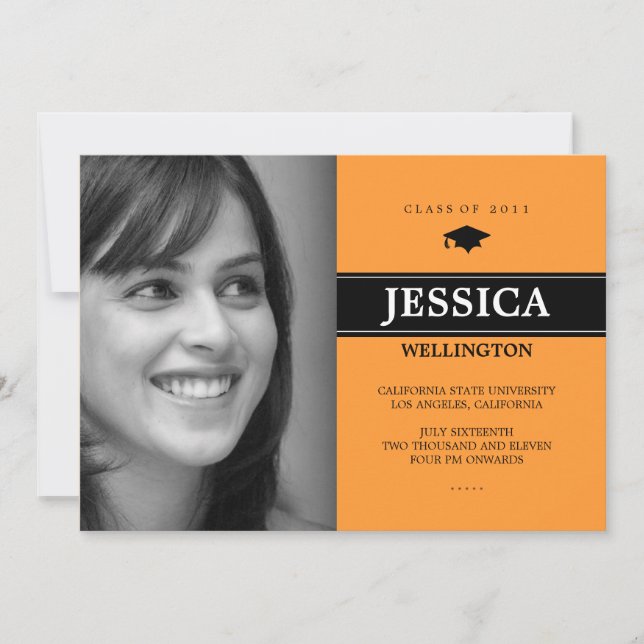 Gras Bar 1 Faire-part d'obtention d'un diplôme pho (Devant)