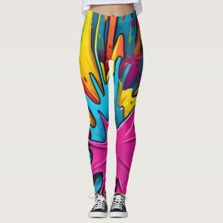 Gras d'impressions, douceurs - Leggings en vente!
