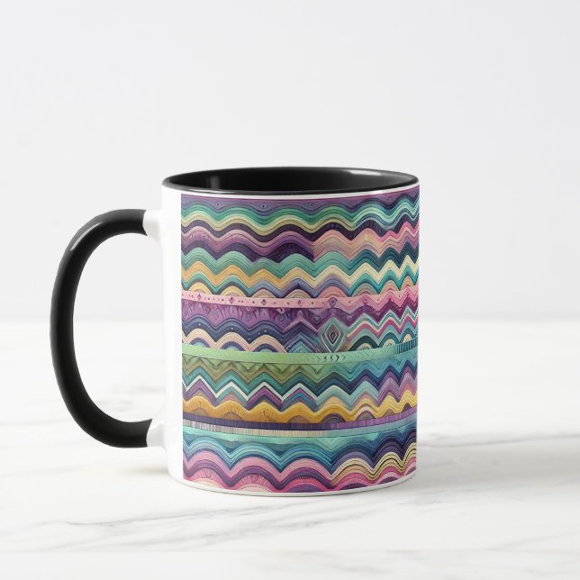 Gras Gras Boue de café, Élégante Mug de café (Gauche)