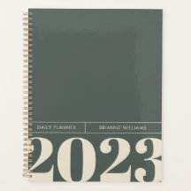 Gras minimaliste planificateur quotidien