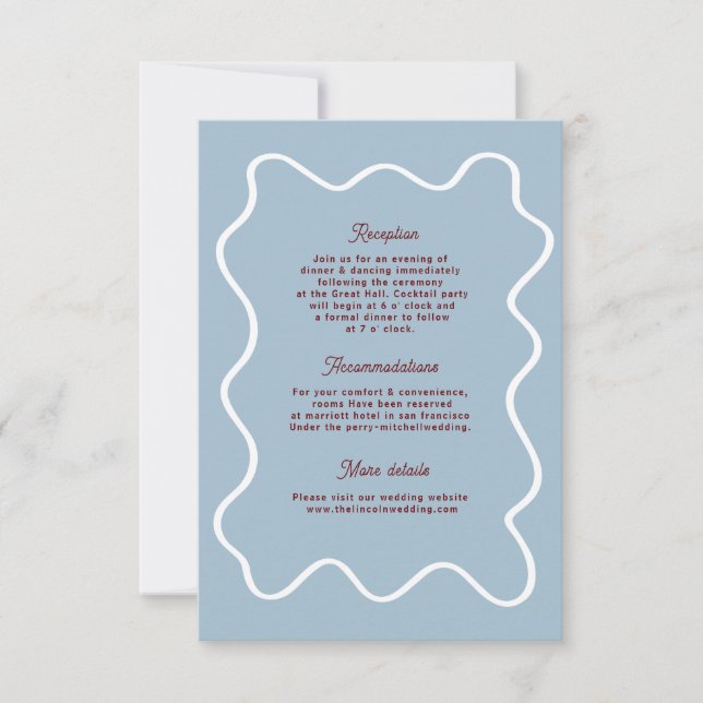 Gras Retro Funky Modern Mariage Carte de boîtier (Devant)