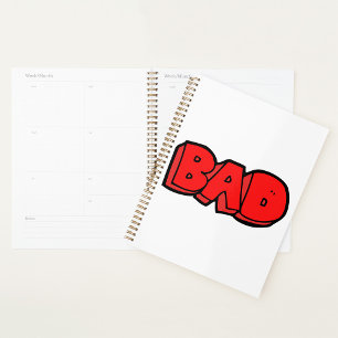 Gras Rouge Mauvais Planificateur Spiral