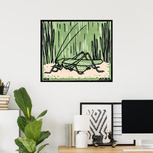 Grasshopper par Julie de Graag Poster