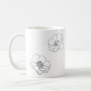 Grateful and Beautity Rose Mug