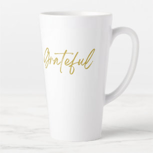 Grateful Tall Latte Mug