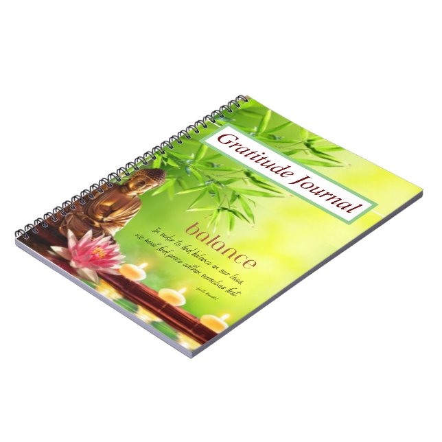 GRATITUDE CARNET JOURNAL (Côté gauche)