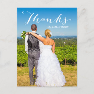 Gratitude | Carte postale Mariage photo