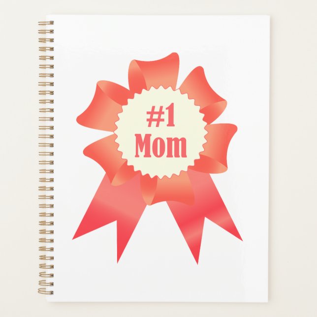 Gratitude Numéro Une maman lauréat du prix ruban (Devant)