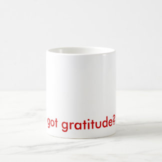 gratitude obtenue ? tasse
