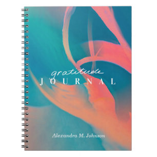 Gratitude personnalisée Journal Neon Moderne tenda
