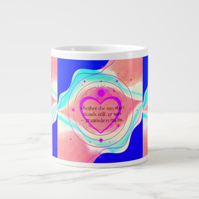 Gratitude Remains™ : Un Mug Matin et Soir Dirigé p (Devant)