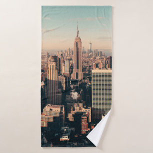 gratte-ciel de New York City toit terrasse vues ur