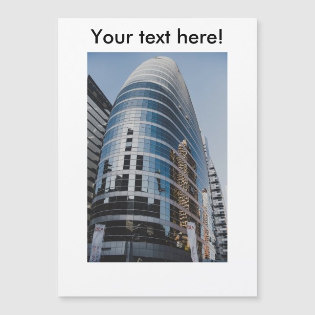 gratte-ciel en verre de Dubaï (Devant)