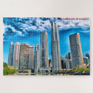 Gratte-ciel Singapour Skyline . Puzzle