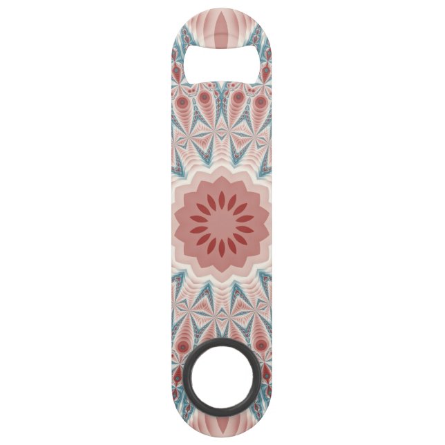 Grattez moderne Kaleidoscope Mandala art fractal (Devant)