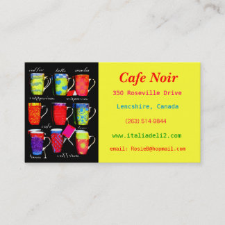 Gratuit Café / Café Carte de visite
