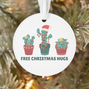 Gratuit Enceintes de Noël Funny Cactus Ornement Pl