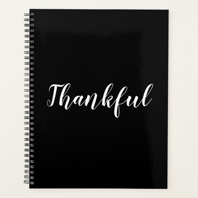 Gratuit noir blanc script personnalisé moderne élé (Devant)